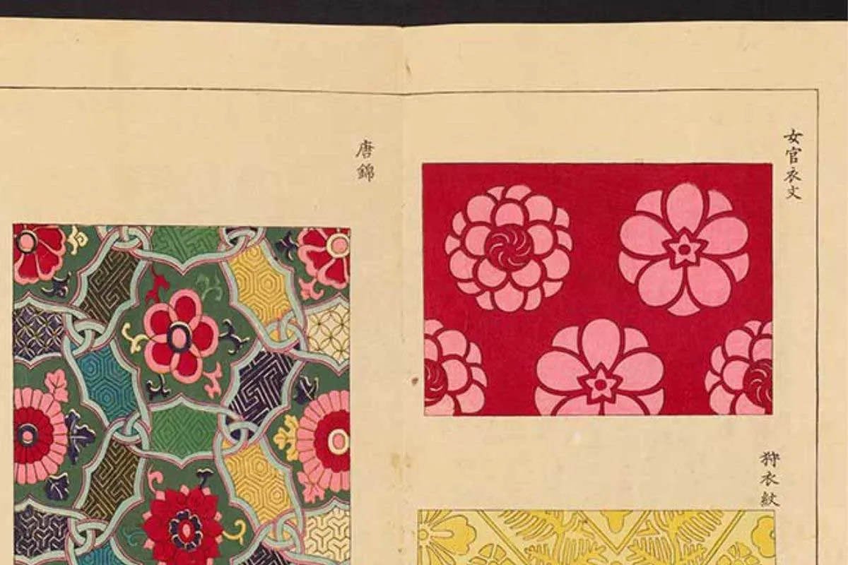 Traditional Japanese patterns examples