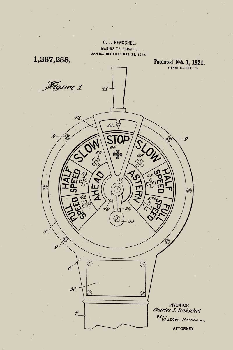 Marine Telegraph patent