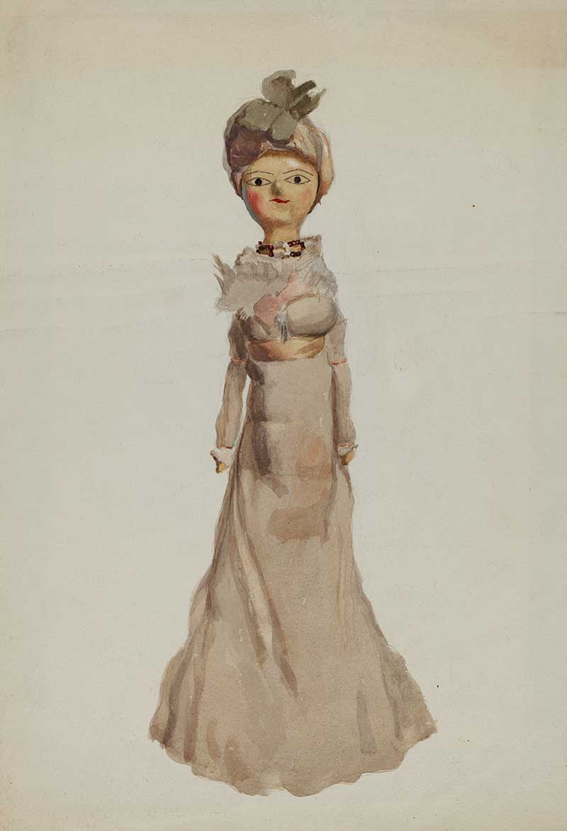 Antique American doll