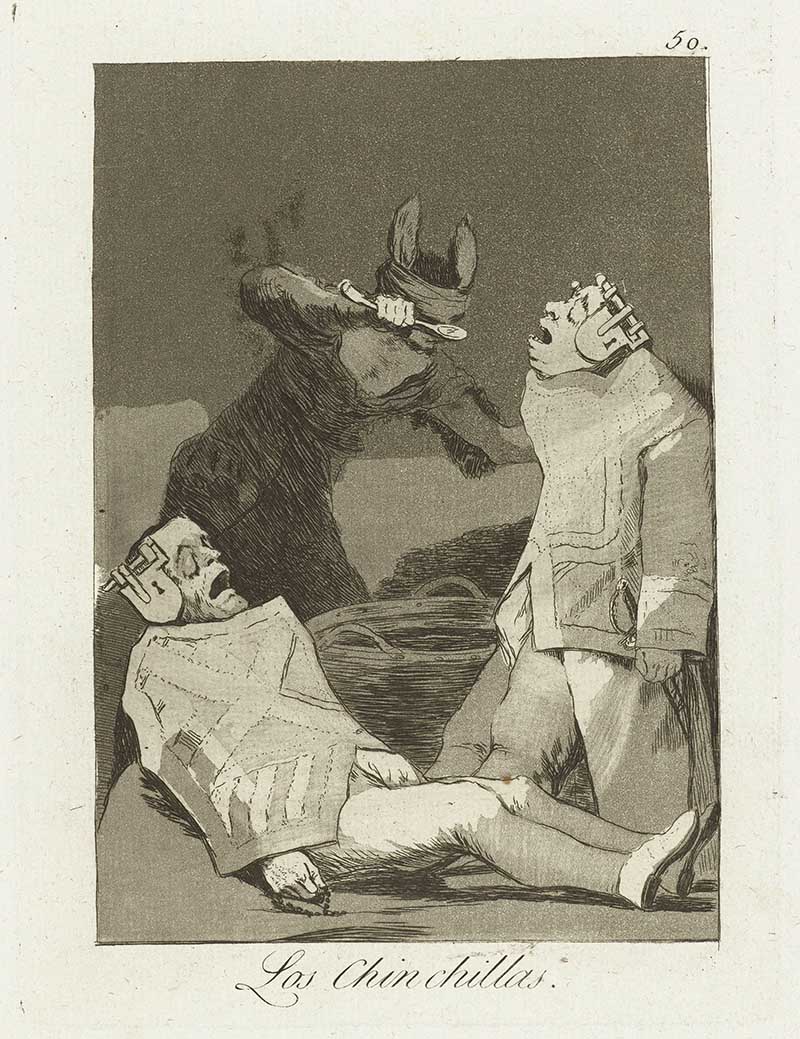 Vintage Halloween Art Frances De Goya Etchings