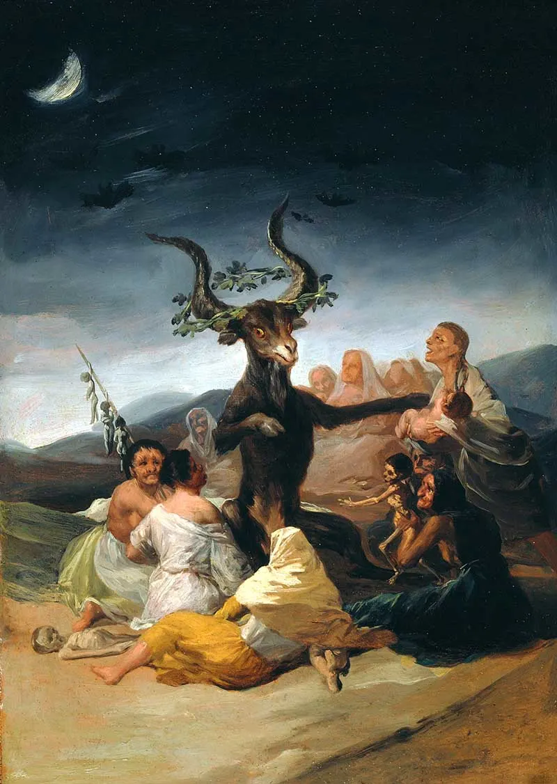 The Sabbath of Witches Francisco DE Goya