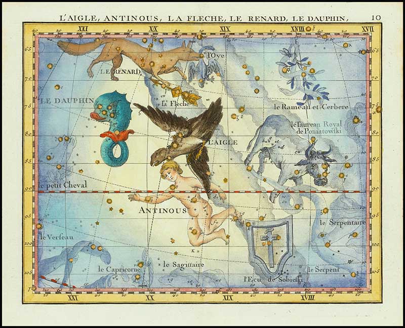 John Flamsteed Illustrated star charts
