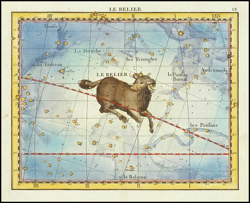 John Flamsteed Aries constellation