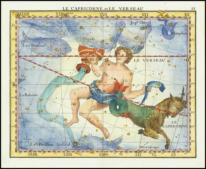 John Flamsteed Capricorn and Aquarius