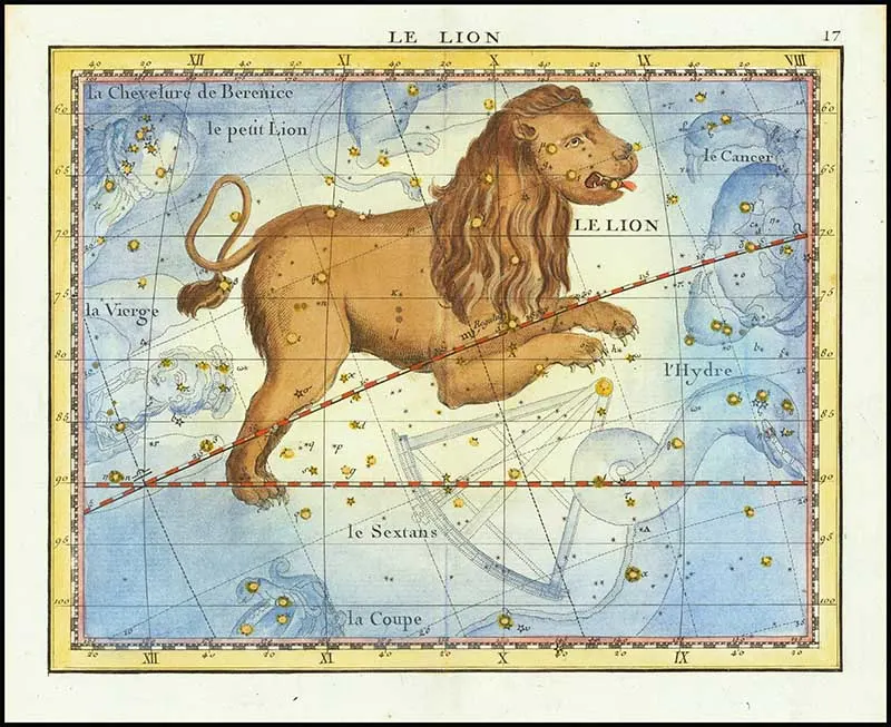 John Flamsteed Leo Constellation