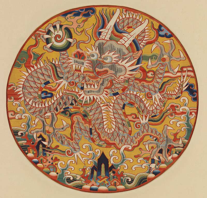 Ming Dynasty Dragon Tapestry