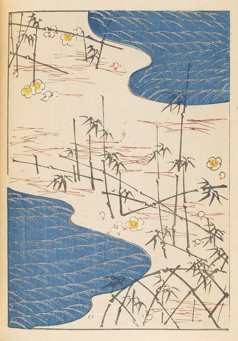 Island vintage Japanese graphic print