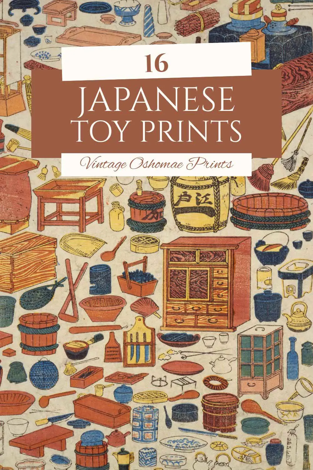 Japanese toy print of tool pinterest image