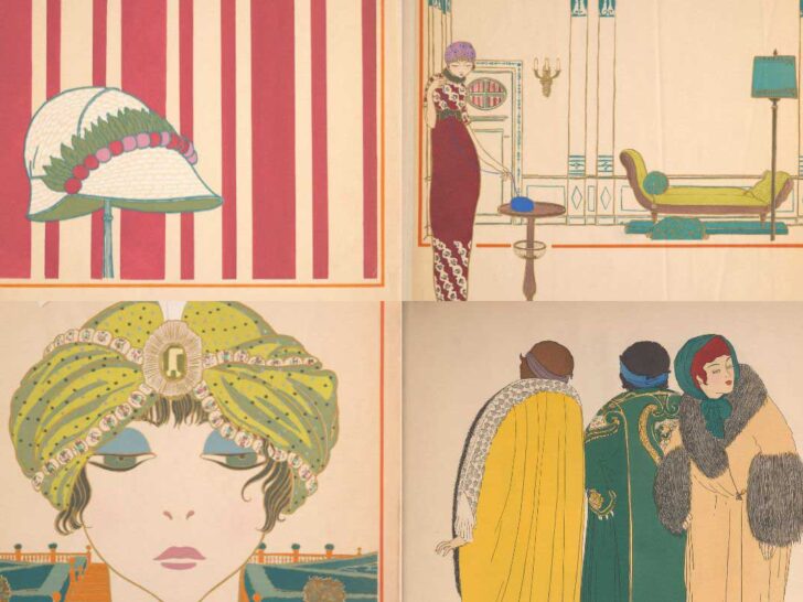 Paul Poiret Art Nouveau fashion Illustrations Feature image