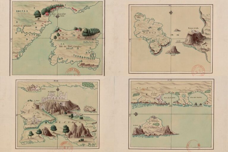 Greek island maps ft
