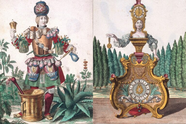 Vintage trades feature image clockmaker and apothecary